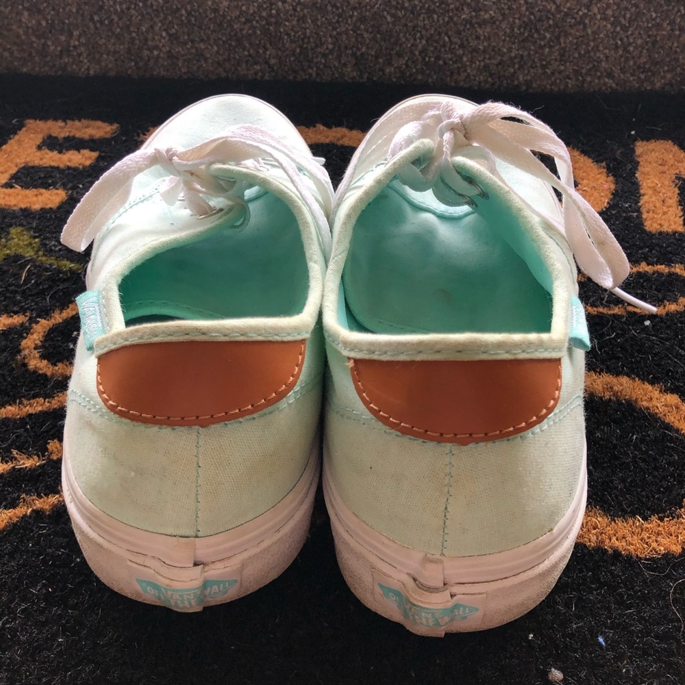 Mint Colored Vans - image 5